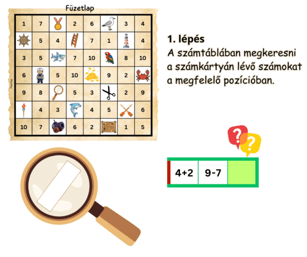Képes mateknyomozás – Letölthető, nyomtatható KOMPLEX PDF fejlesztőcsomag